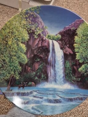 W.S. George 'Redwalls of Havasu Canyon' Collector Plate (1991) Plate # 505B